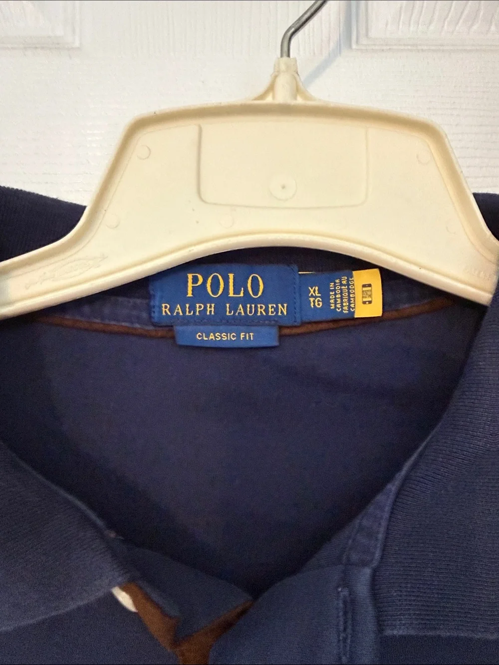 Polo by Ralph Lauren Dark Navy Long-Sleeve Polo with Pony Logo